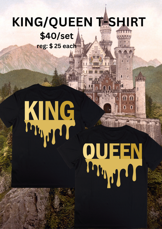 King-Queen T-Shirt set